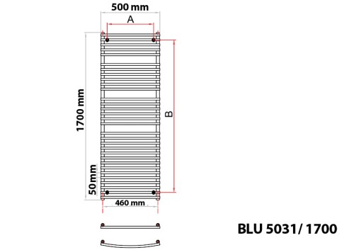 BLU TOWEL RADIATOR TYPES