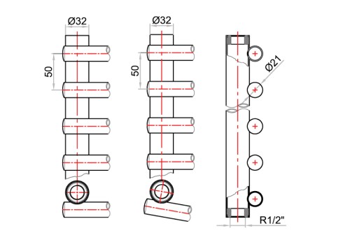 BLU TOWEL RADIATOR TYPES